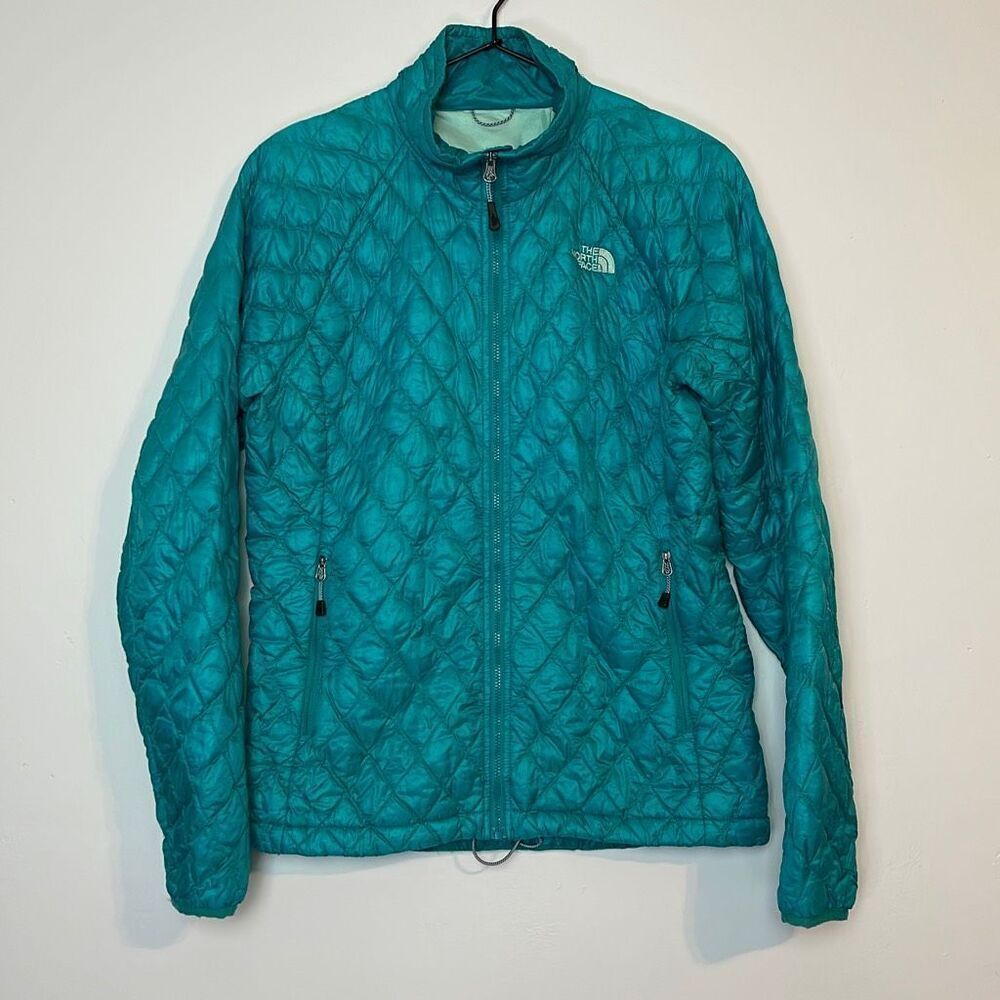 The North Face Teal Thermoball Jacket S
